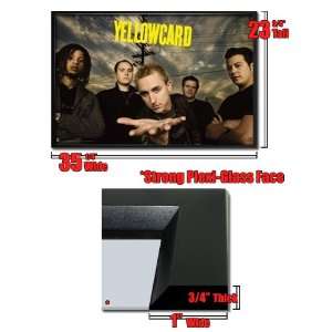Framed Yellowcard Poster Music Band Hot Fr1261 
