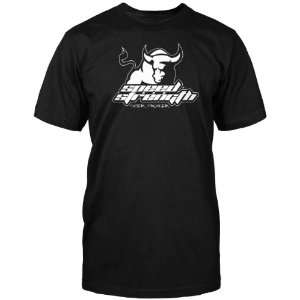  Speed & Strength Raging Bull T Shirt , Color Black, Size 