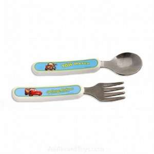  Cars Easy Grasp Fork and Spoon Set Toys & Games