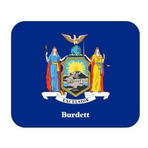  US State Flag   Burdett, New York (NY) Mouse Pad 