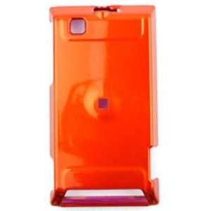 Motorola Devour A555 Honey Burn Orange Hard Case/Cover/Faceplate/Snap 