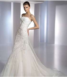 Glamorous Wedding Dresses Bridal Gown Custom Size  