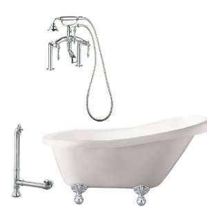   PC Hawthorne Deck Mounted Faucet Package Soaking Tub