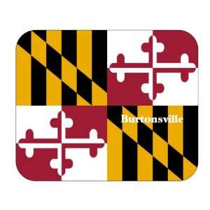  US State Flag   Burtonsville, Maryland (MD) Mouse Pad 