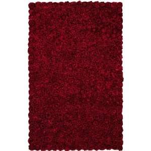  HRI Romeo 1 Red 4 x 6 Area Rug