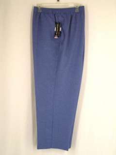 Briggs New York Blue Comfort Elastic Waist Pull On Pants NWT upc 