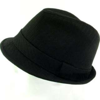 NEW WOOL CORDUROY FEDORA STINGY BRIM TRILBY GANGSTER MOBSTER HAT.