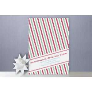 Holiday Stripes Business Holiday Cards Health & Personal 