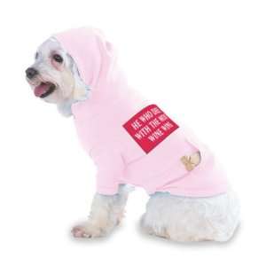   WINE WINS Hooded (Hoody) T Shirt with pocket for your Dog or Cat Size