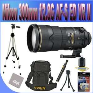 Nikon 300mm f/2.8G AF S ED VR II Nikkor Super Telephoto Prime Lens+ 