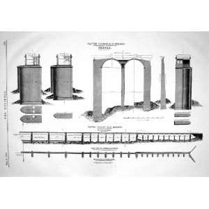   TAPTEE VIADUCT RAILWAY DETAILS PLAN SUPERSTRUCTURE