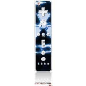  Wii Remote Controller Skin   Radioactive Blue by 