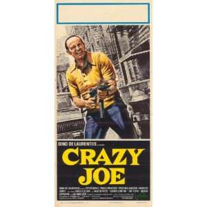  Crazy Joe (1974) 27 x 40 Movie Poster Italian Style D 