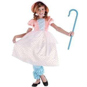   Toy Story   Bo Peep Deluxe Toddler/Child Costume / Pink   Size Toddler
