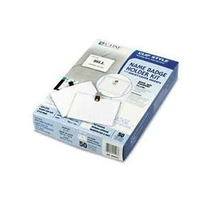  CLI95543 C Line® HOLDER,BADGE,CLP,4X3,50B Office 