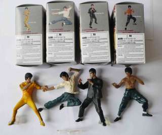 2010 BANDAI Bruce Lee 4 FIGURES SET 4  