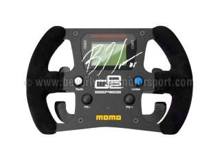 F1 GP2 Bruno Senna 2008 Monaco Winner Steering Wheel Original Signed 