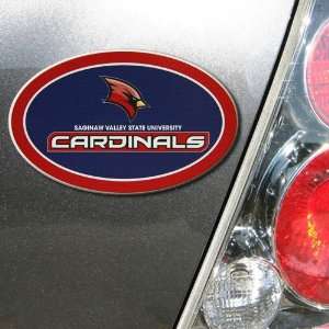  Saginaw Valley State Cardinals 5 1/2 x 3 1/2 Oval Magnet 