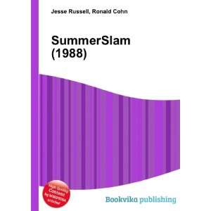  SummerSlam (1988) Ronald Cohn Jesse Russell Books