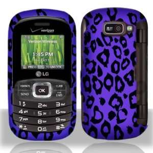  Premium   LG VN530/Octane Purple/Black Leopard Cover 