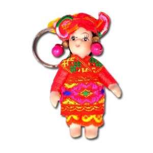  CHINADOLLKC5 China Doll Key Ring   Various costumes