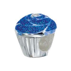   Zable(tm) Sterling Silver Cup Cake Bead / Charm Finejewelers Jewelry