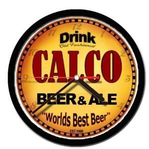  CALCO beer and ale cerveza wall clock 