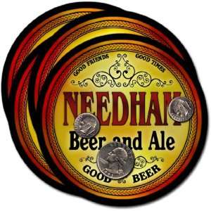  Needham, MA Beer & Ale Coasters   4pk 