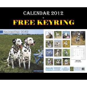  Dalmatian Calendar 2012 + Free Keyring AVONSIDE Books