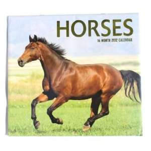  Horses 16 Month 2012 Calendar 