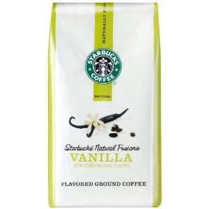  Starbucks Natural Fusions   Vanilla, 11 ounce Bag 