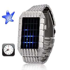  LED Watch Sub Zero   Japanese Inspired Blue LED Wrist 