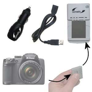 com Portable External Battery Charging Kit for the Nikon Coolpix P500 