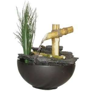 Calming Bamboo Tabletop Water Fountain