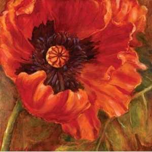  Red Poppy   Poster by Nicole Etienne (6x6)