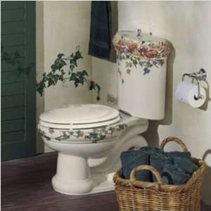   14279 PS 96 Peonies and Ivy Design on Revival Toilet