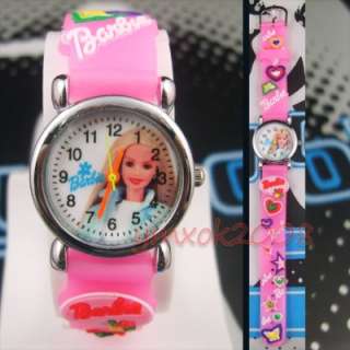 NEW Barbie Childrens Wrist watches Girls Xmas gift UK7  