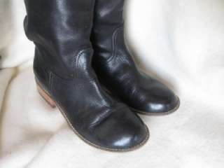 Vtg BP  Buttery soft over the knee riding boots Ginger Blk 8 