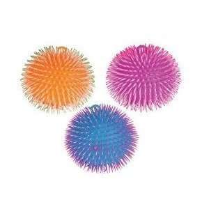  Tri Color Stringy Puffer Ball Toys & Games