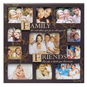   New View Family/friends Sentiment Stamp Collage Frame