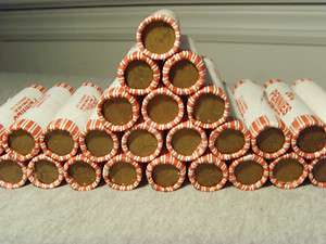 Unsearched Wheat Penny Rolls Old US Coin Lot Lincoln $  