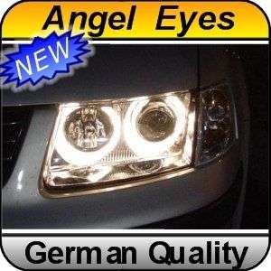 Angel EYES Headlights VW Passat B5/3B (96 00) Chrome  