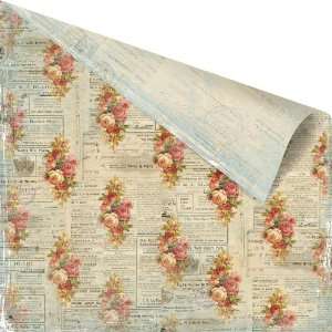  Hedgerow Romantique Double Sided Cardstock 12X12 Prima 