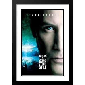 The Day the Earth Stood Still 20x26 Framed and Double Matted Movie 