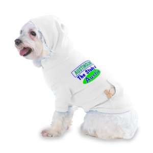   Austin Hooded (Hoody) T Shirt with pocket for your Dog or Cat XS White