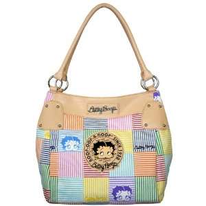   Purse   Square Pattern Pastel Stripes by Anns Trading