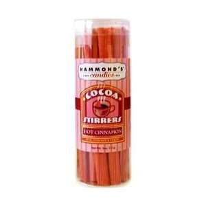 Hot Cinnamon Cocoa Stirrers 1 container  Grocery & Gourmet 
