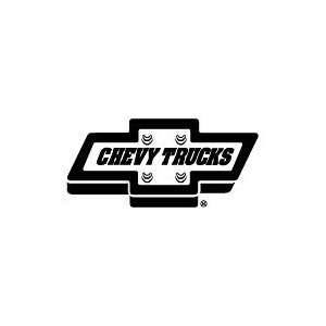  Chevy Trucks Logo 5 Inch White Decal Sticker Everything 