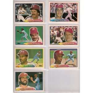 1988 Topps (Big) Baseball Team Set (Mike Schmidt) (Juan Samuel) (Steve 