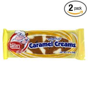 Goetzes Caramel Cremes, 100  Count Plastic Tub (Pack of 2)  